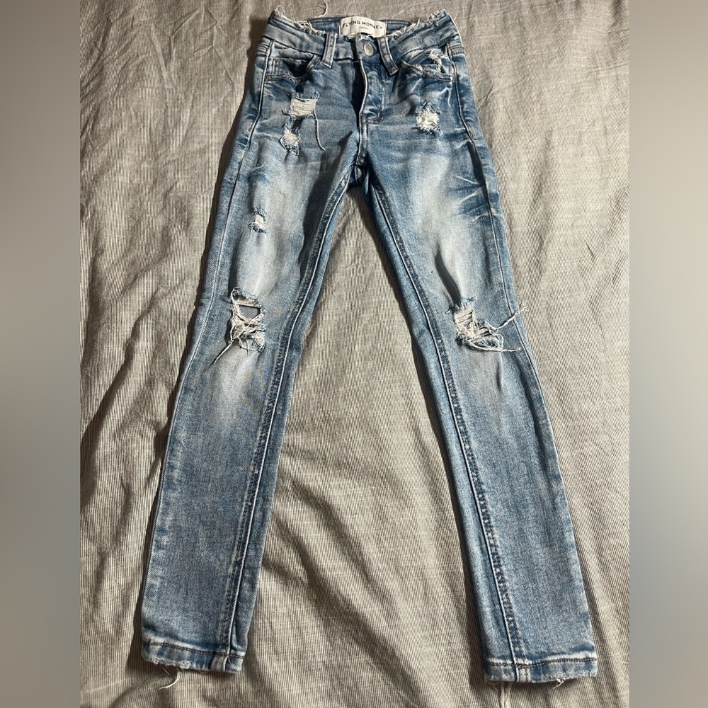Flying Monkey Little Girls Size 5 Denim Jeans
